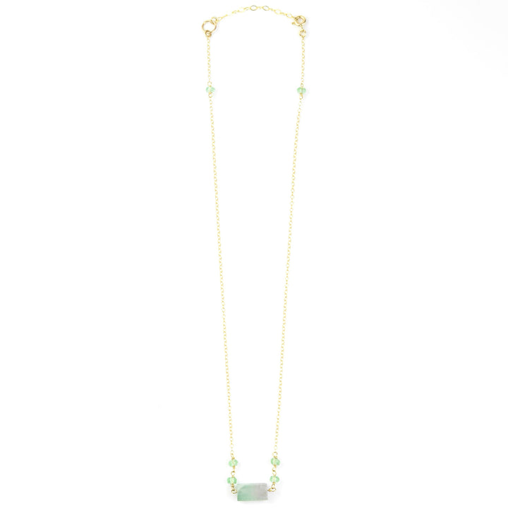Raw Tourmaline Gold Filled Necklace - Goldmakers Fine Jewelry