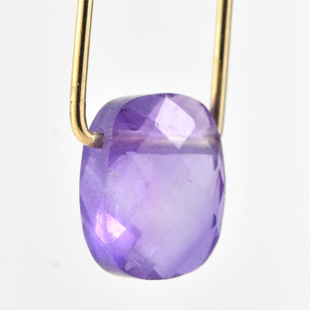 Amethyst Wire Dangles - Goldmakers Fine Jewelry