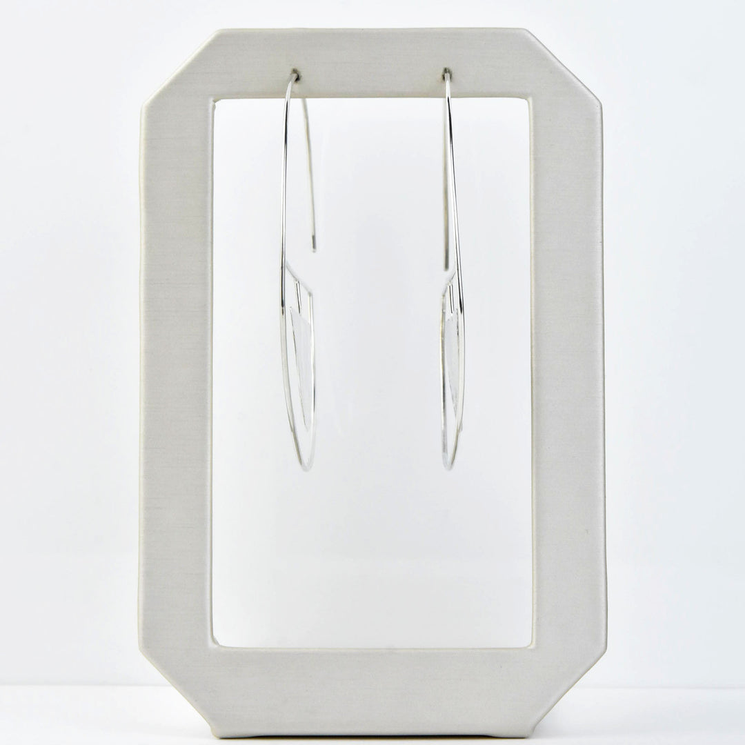 Reflected Hoop Earrings - Goldmakers Fine Jewelry