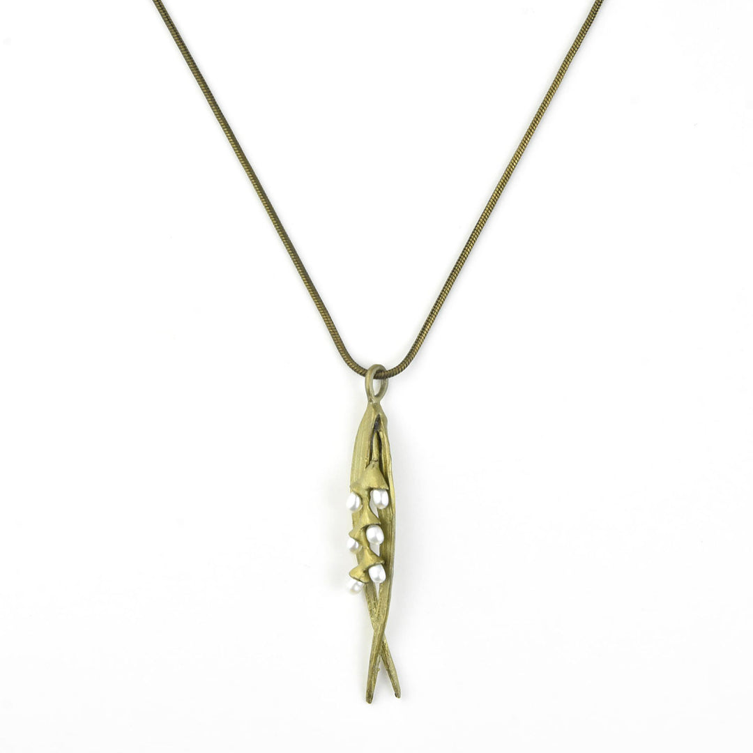 Rice Motif Necklace - Goldmakers Fine Jewelry