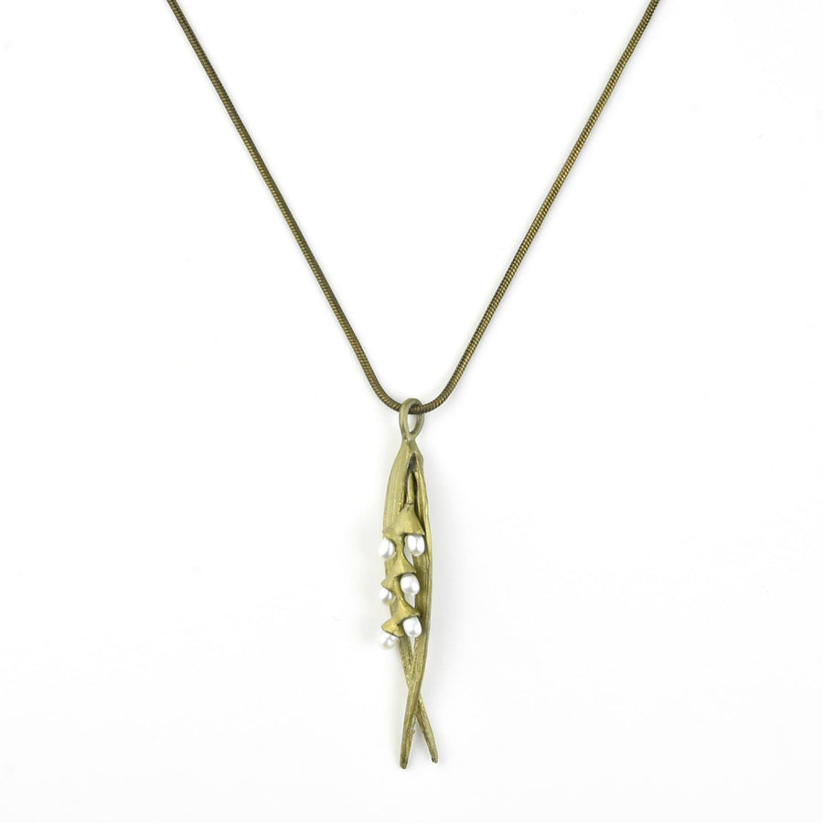 Rice Motif Necklace - Goldmakers Fine Jewelry