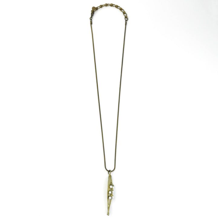 Rice Motif Necklace - Goldmakers Fine Jewelry