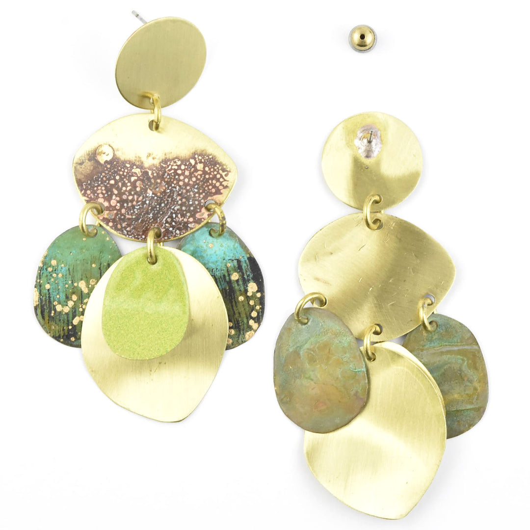 River Stone Small Earrings