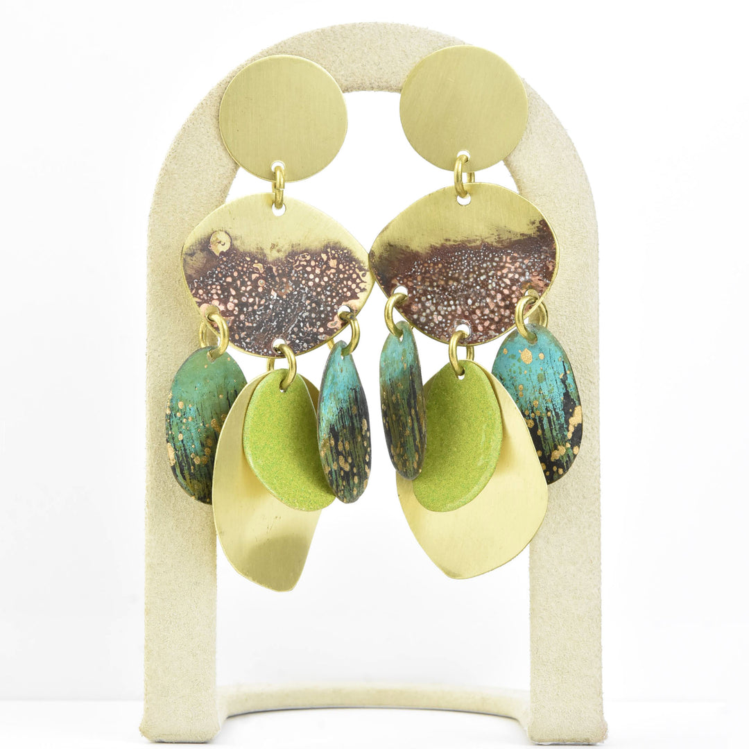 River Stone Small Earrings
