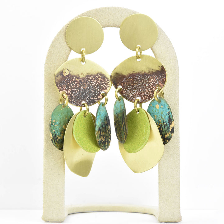 River Stone Small Earrings
