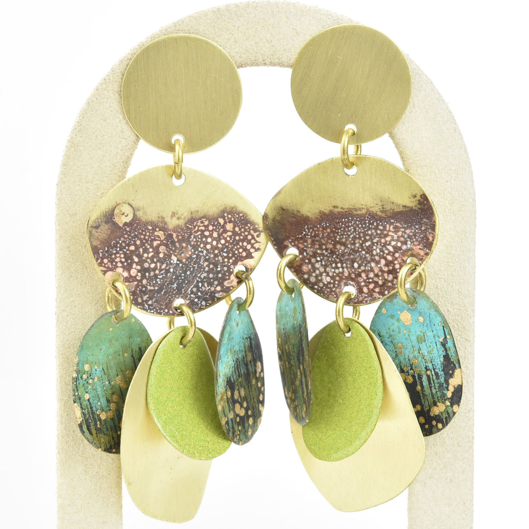 River Stone Small Earrings