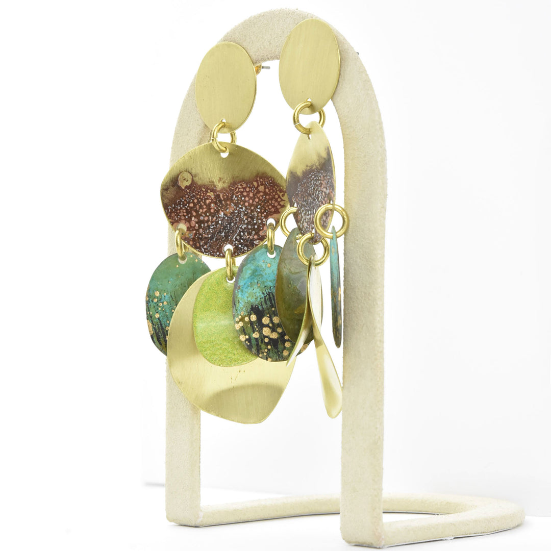 River Stone Small Earrings