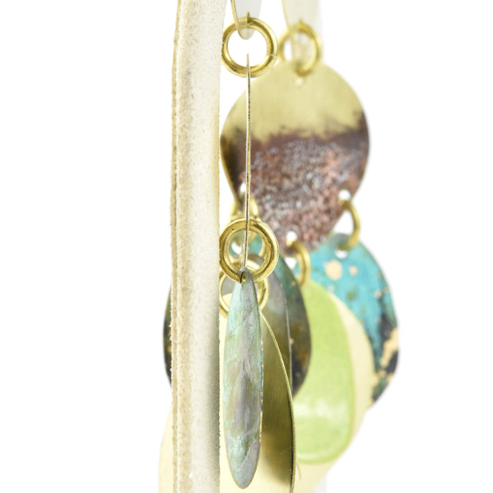 River Stone Small Earrings