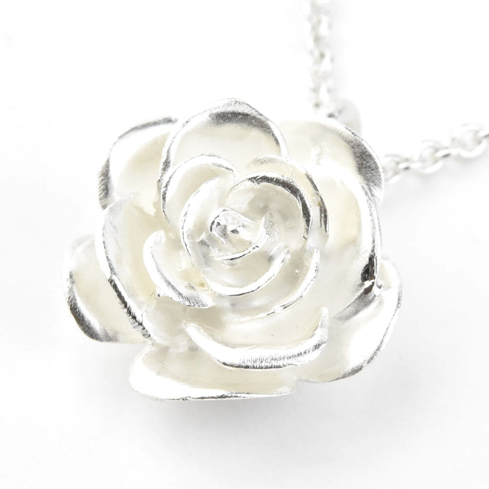 Rose Pendant Necklace - Goldmakers Fine Jewelry