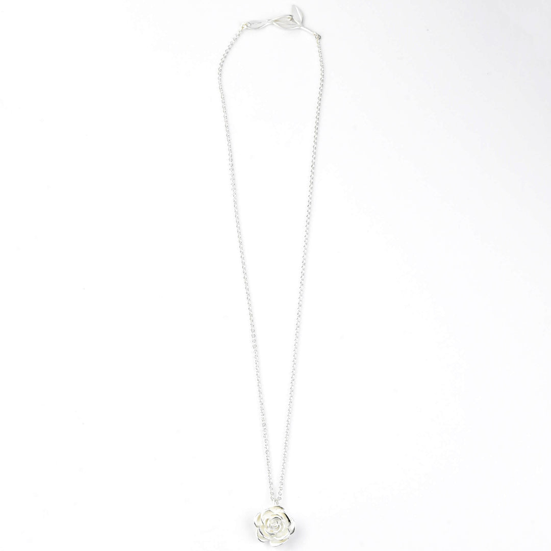 Rose Pendant Necklace - Goldmakers Fine Jewelry
