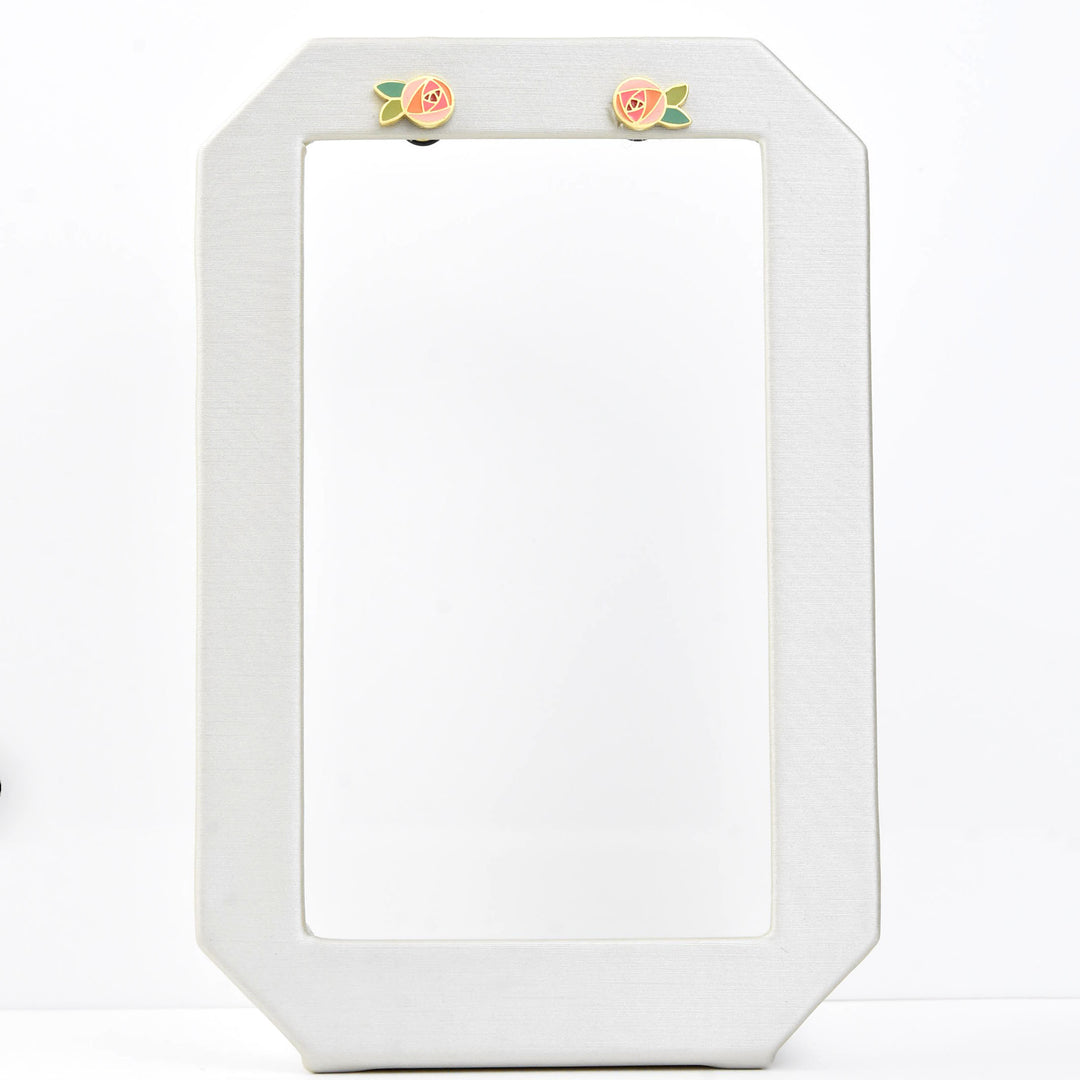 Rosette Studs, Screw-back - Goldmakers Fine Jewelry