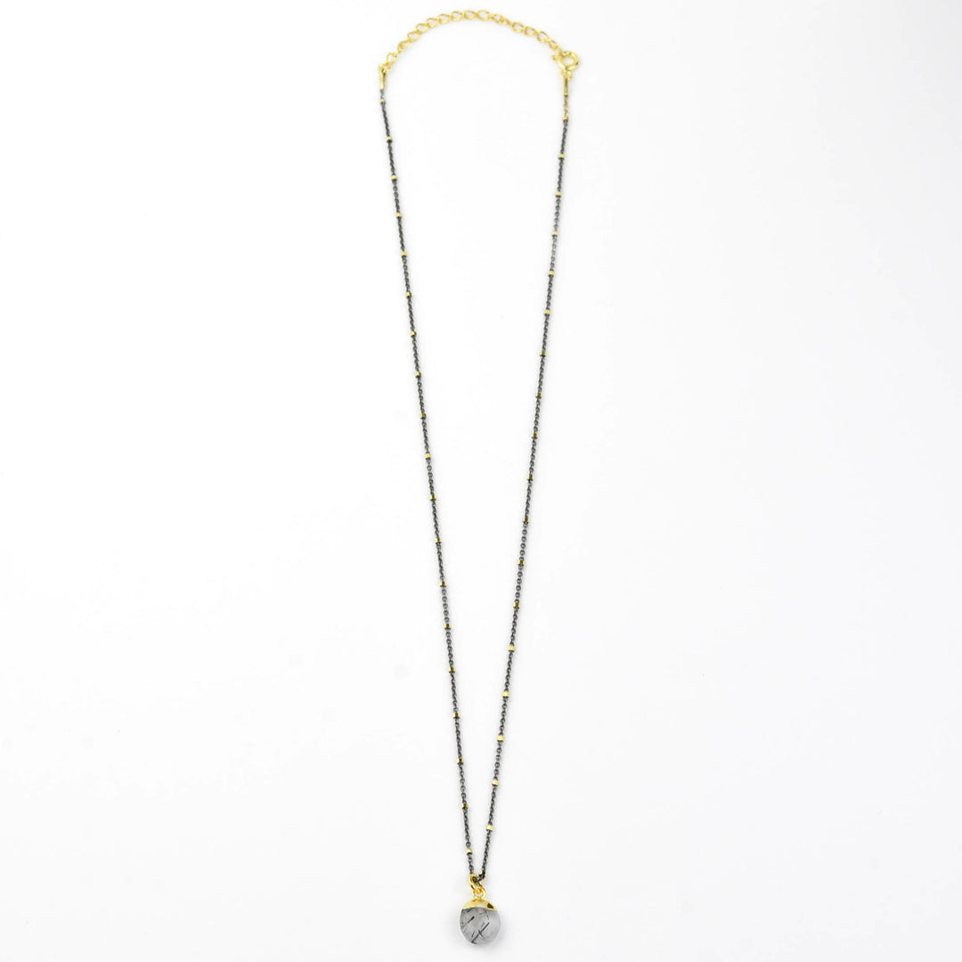 Rutilated Quartz Necklace - Goldmakers Fine Jewelry