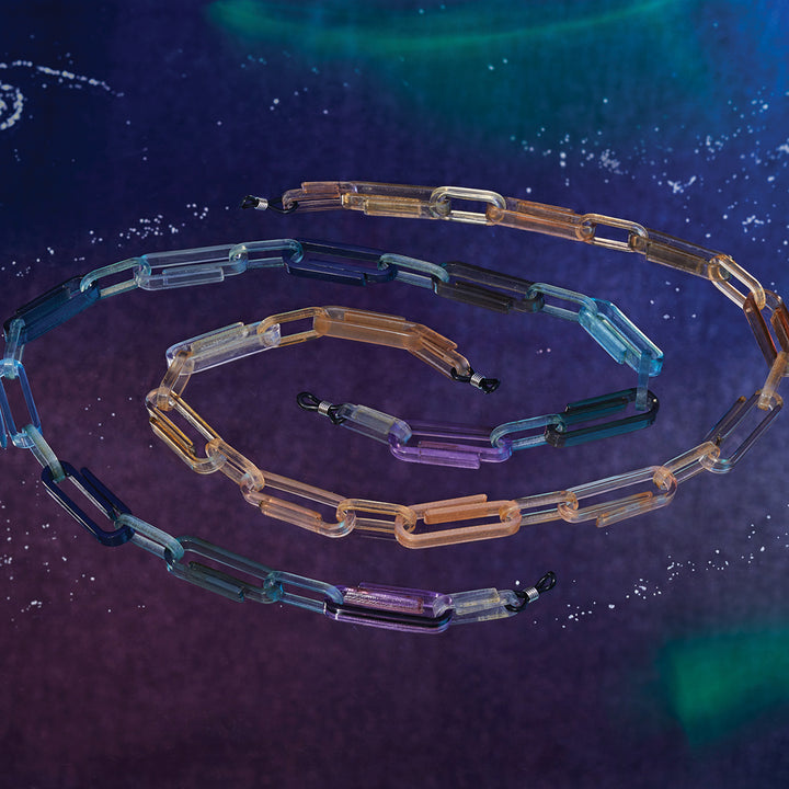 Supernova Eyeglasses Clip Chain - Goldmakers Fine Jewelry