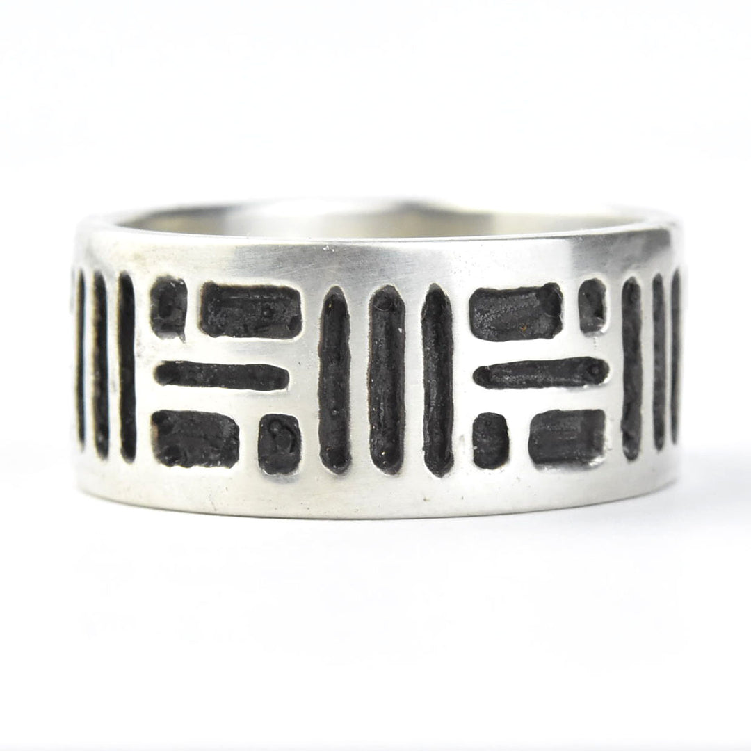 Bauhaus Ring in Sterling Silver