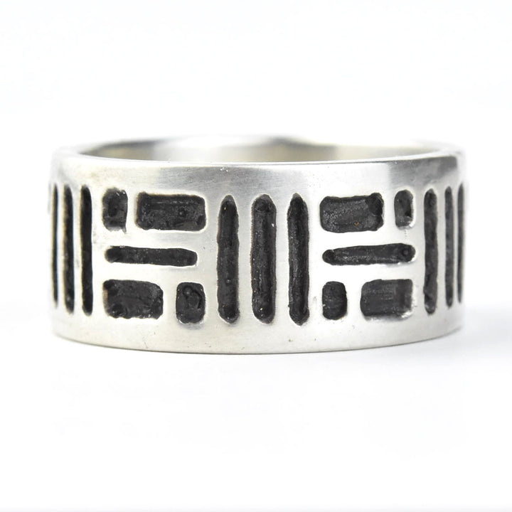 Bauhaus Ring in Sterling Silver