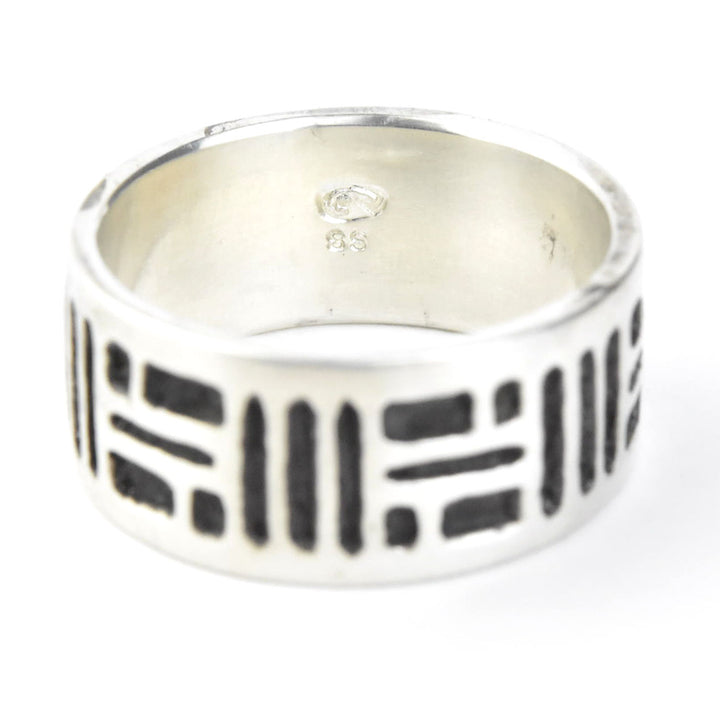 Bauhaus Ring in Sterling Silver