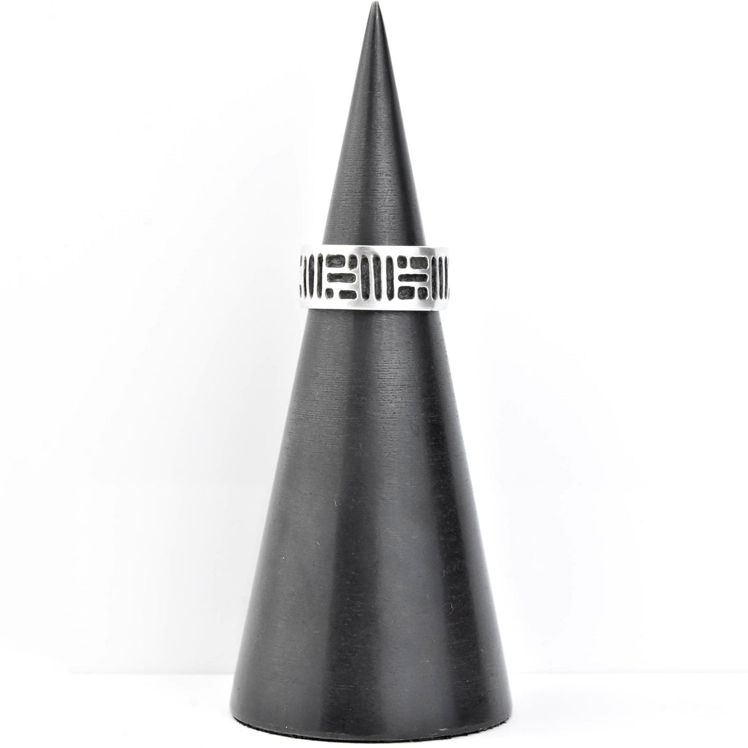 Bauhaus Ring in Sterling Silver