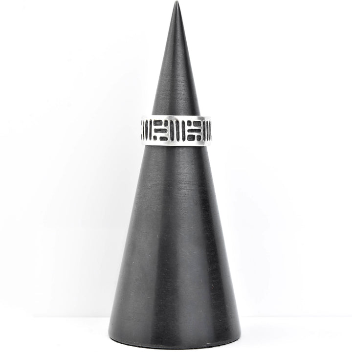 Bauhaus Ring in Sterling Silver