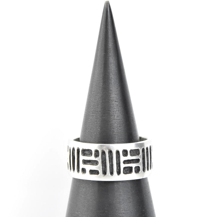 Bauhaus Ring in Sterling Silver