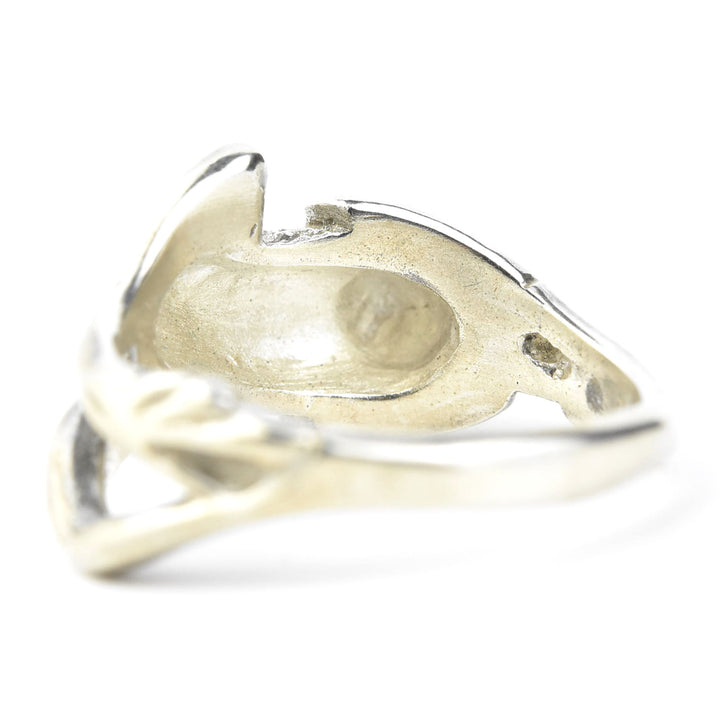 Bumpy Frog Ring in Sterling Silver