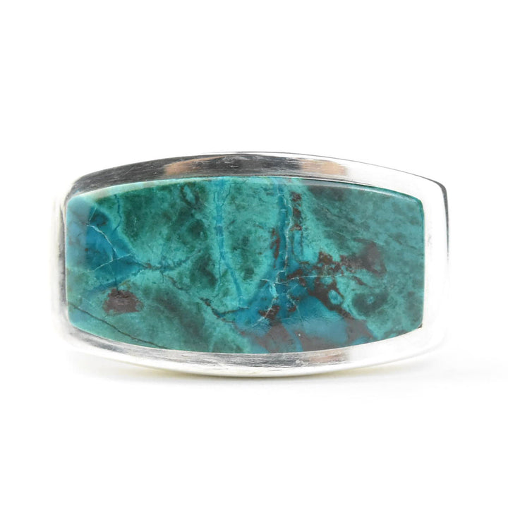 Chrysocolla Ring in Sterling Silver