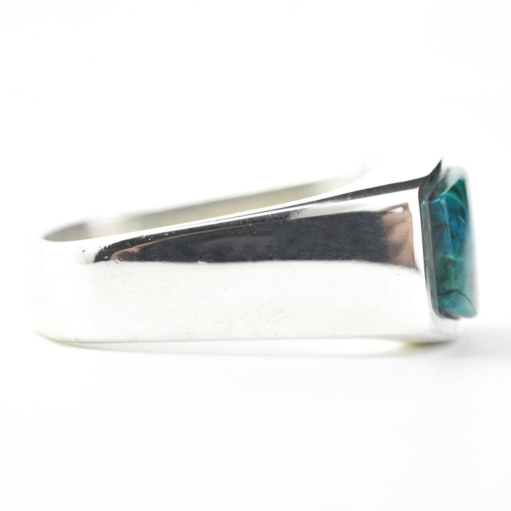 Chrysocolla Ring in Sterling Silver