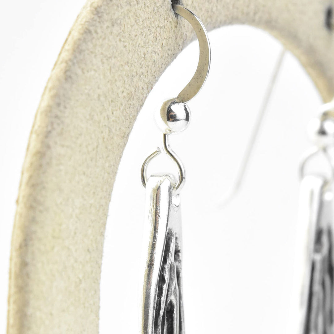 Cicada Earrings in Silver - Goldmakers Fine Jewelry