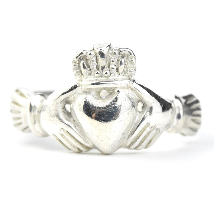 Ladies Claddagh Sterling Silver Ring