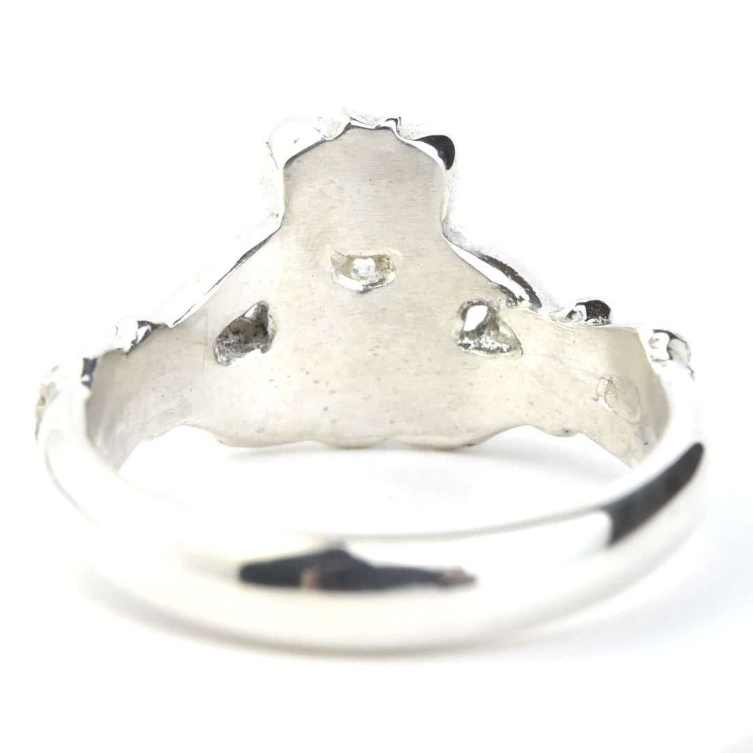 Ladies Claddagh Sterling Silver Ring