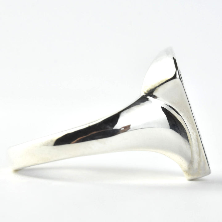 Eye of Horus Ring in Sterling Silver