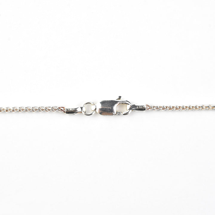 Speckled Jasper Necklace in Sterling Silver