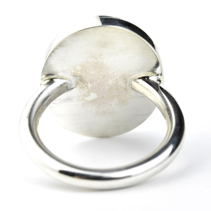 Jasper Ring in Sterling Silver