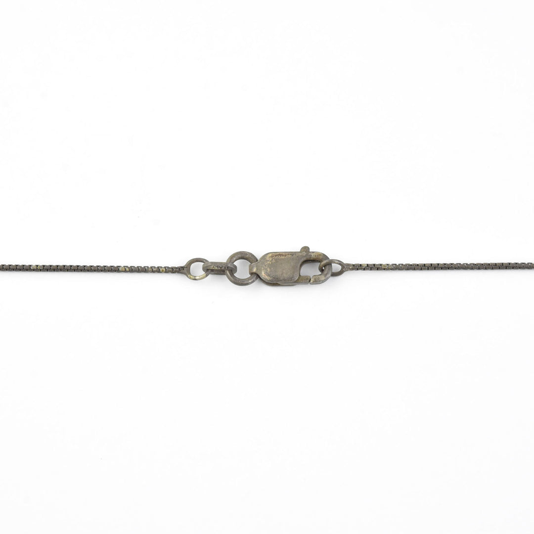 Jasper Shield Pendant with Scalloped Detail
