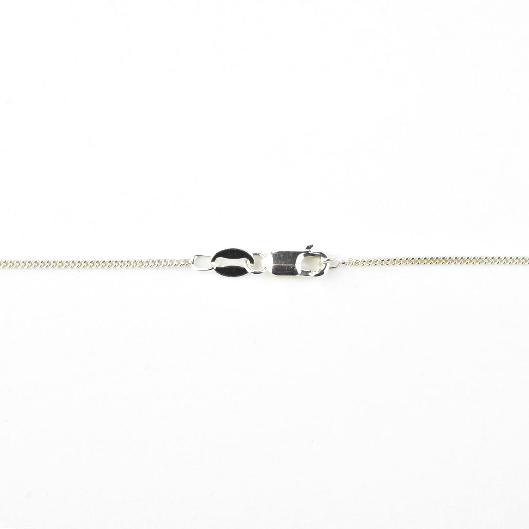 Trillion Malachite Necklace in Sterling Silver - Goldmakers Fine Jewelry