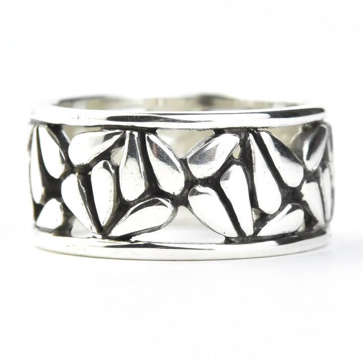 Origami Ring in Sterling Silver