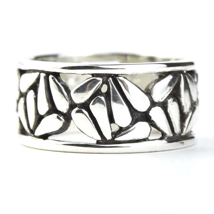 Origami Ring in Sterling Silver