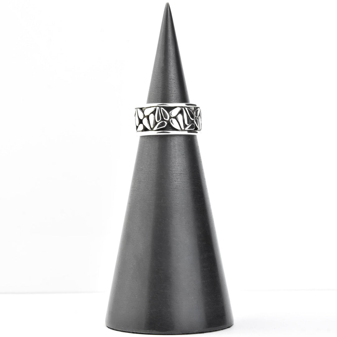 Origami Ring in Sterling Silver