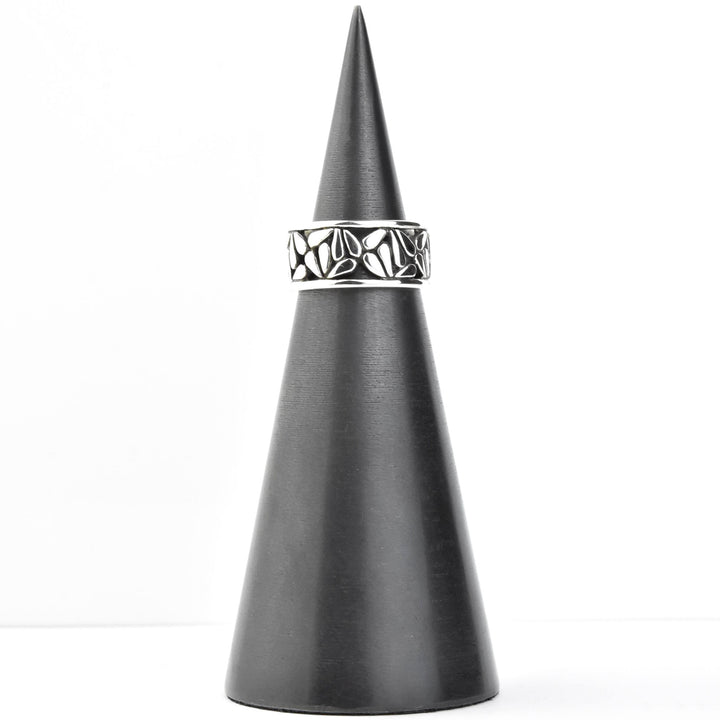 Origami Ring in Sterling Silver