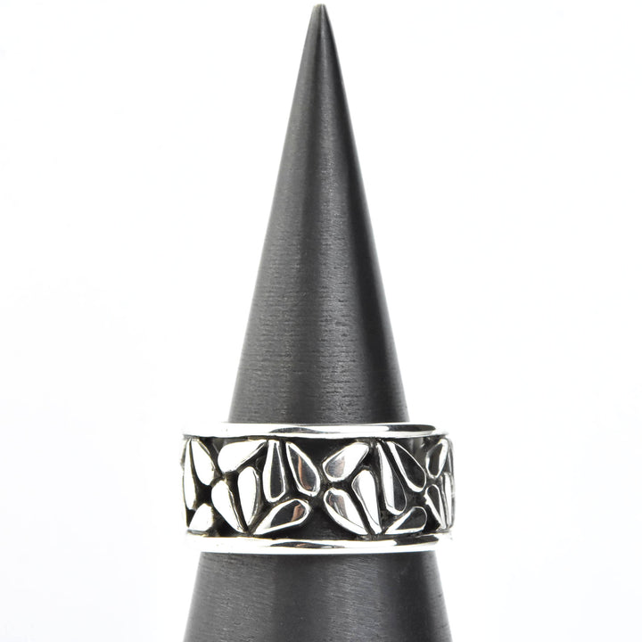 Origami Ring in Sterling Silver