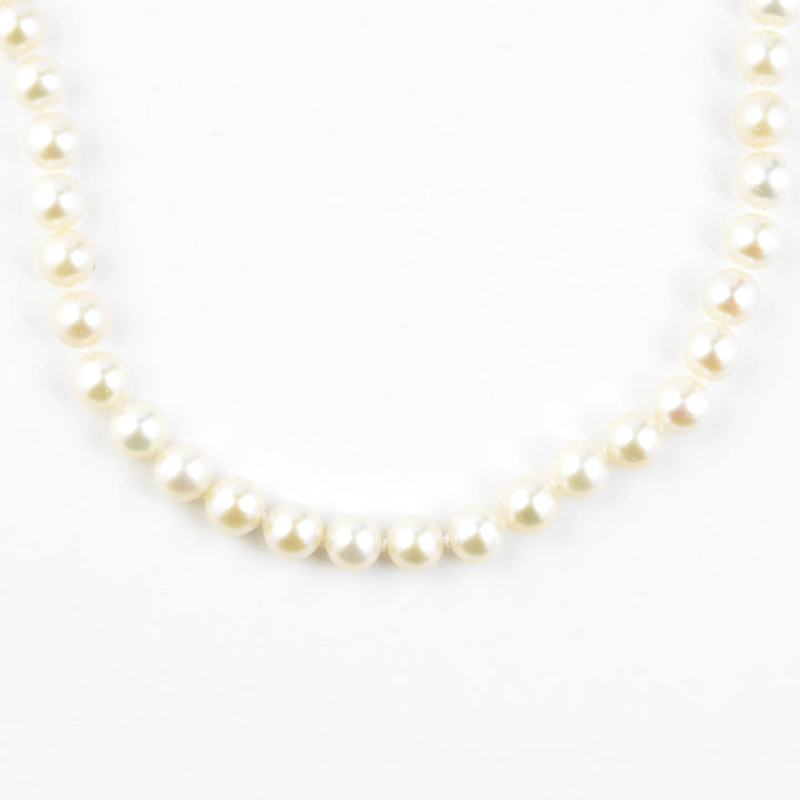 Pearl Strand with Sterling Silver Clasp - Goldmakers Fine Jewelry