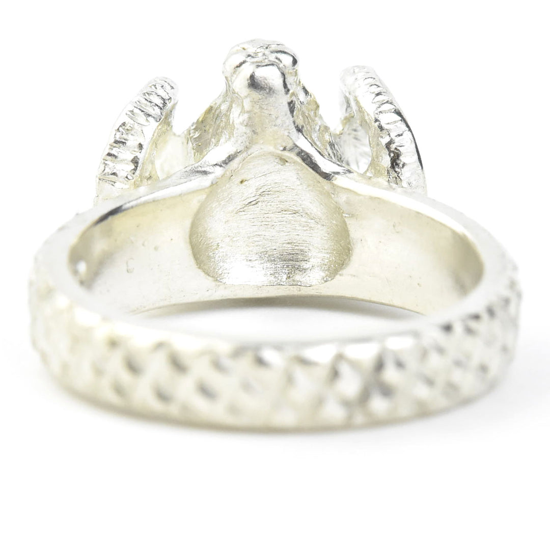 Ram Sterling Silver Ring