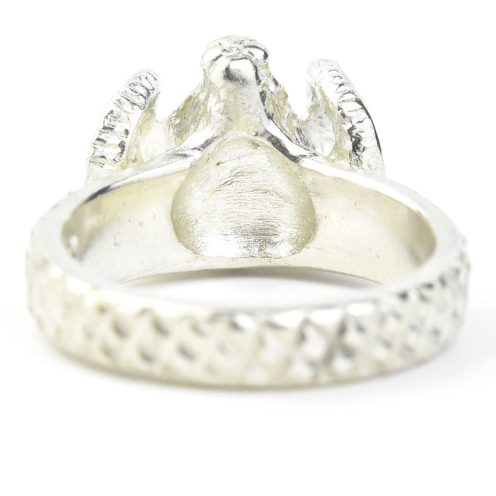Ram Sterling Silver Ring