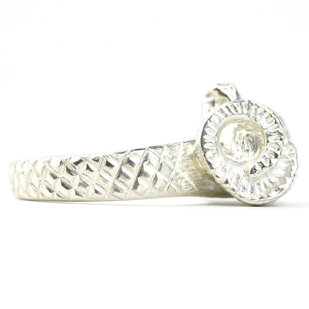 Ram Sterling Silver Ring