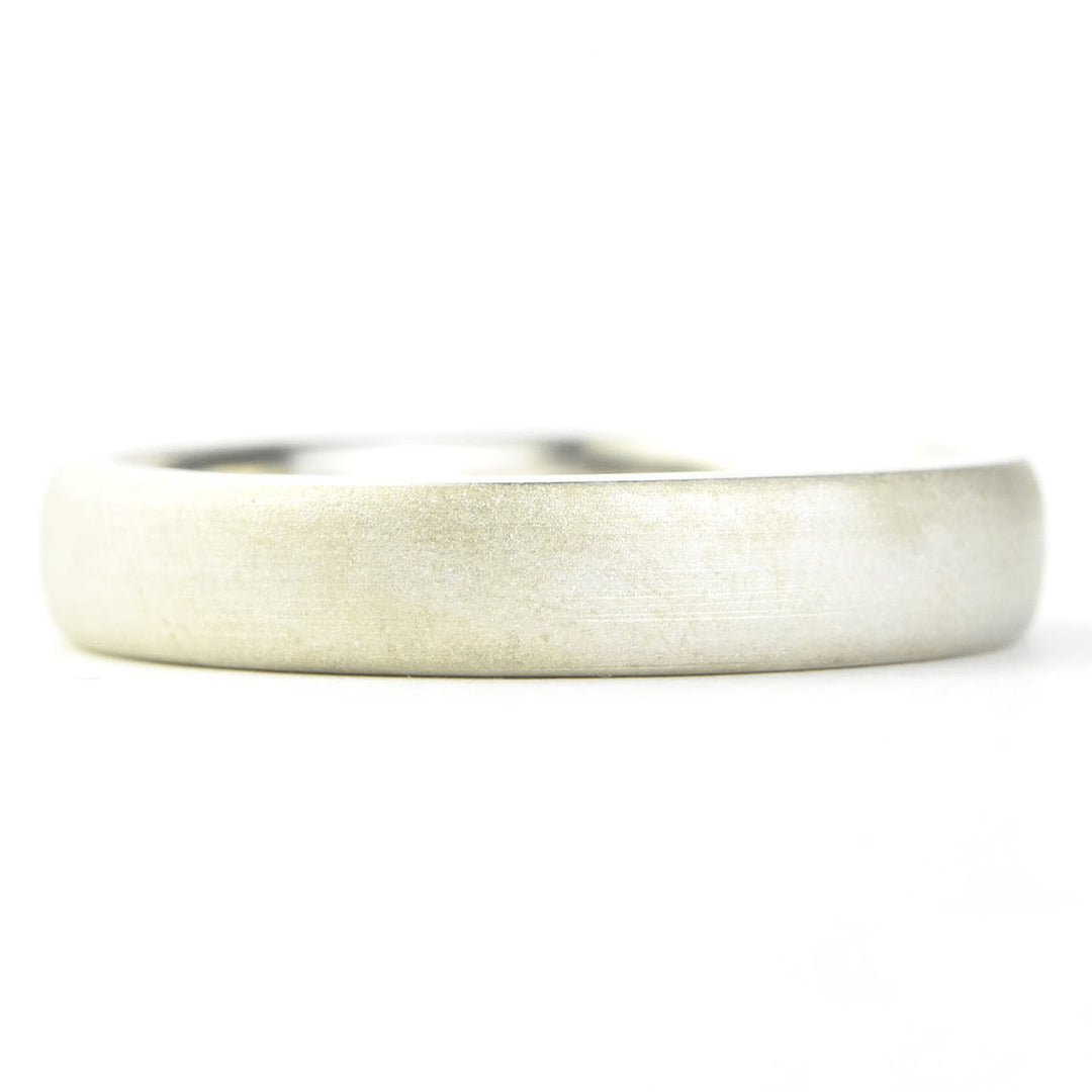 Sandblasted Sterling Silver Band - Goldmakers Fine Jewelry
