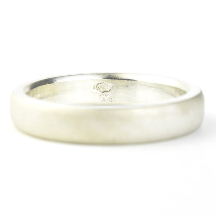 Sandblasted Sterling Silver Band - Goldmakers Fine Jewelry