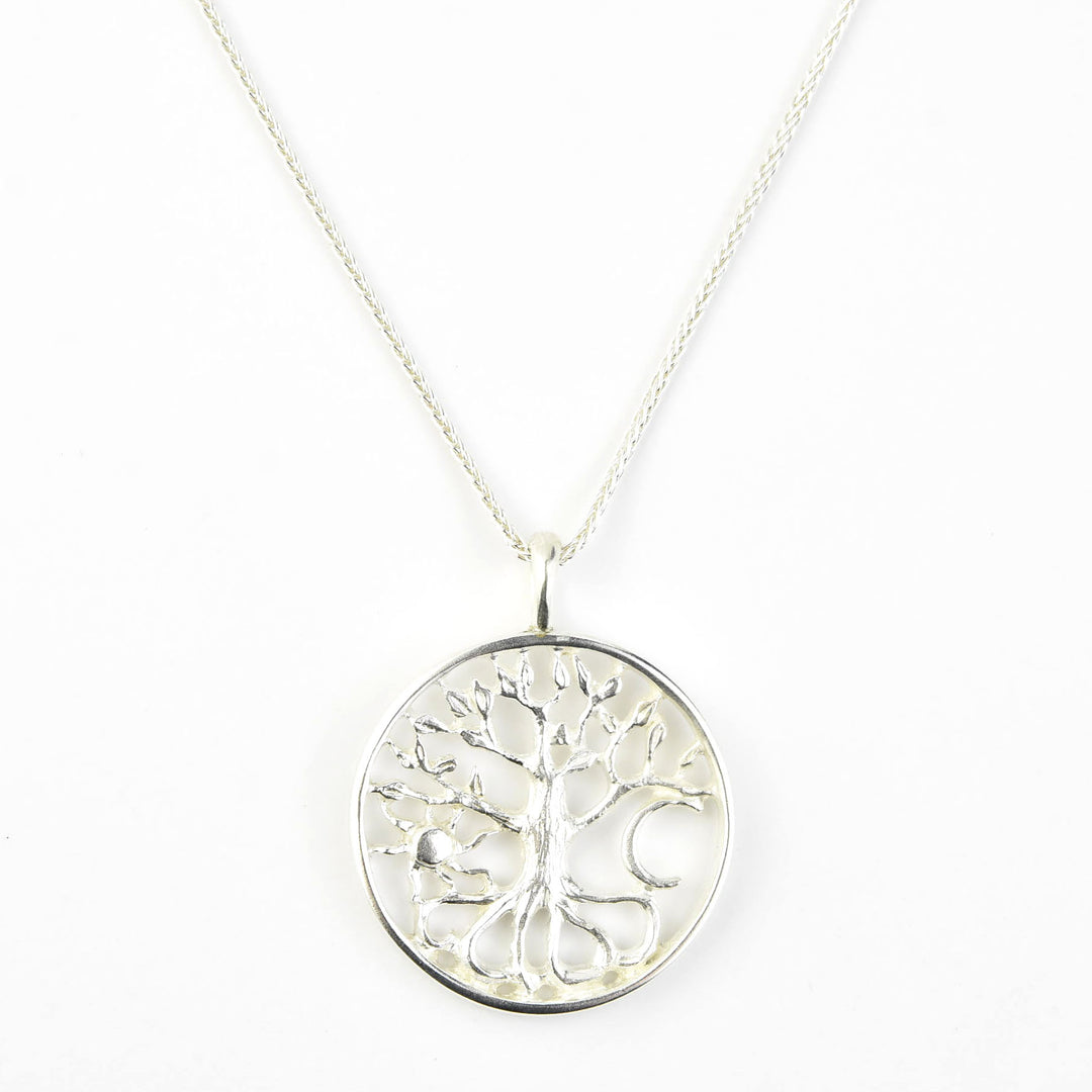 Tree of Life Necklace in Sterling Silver