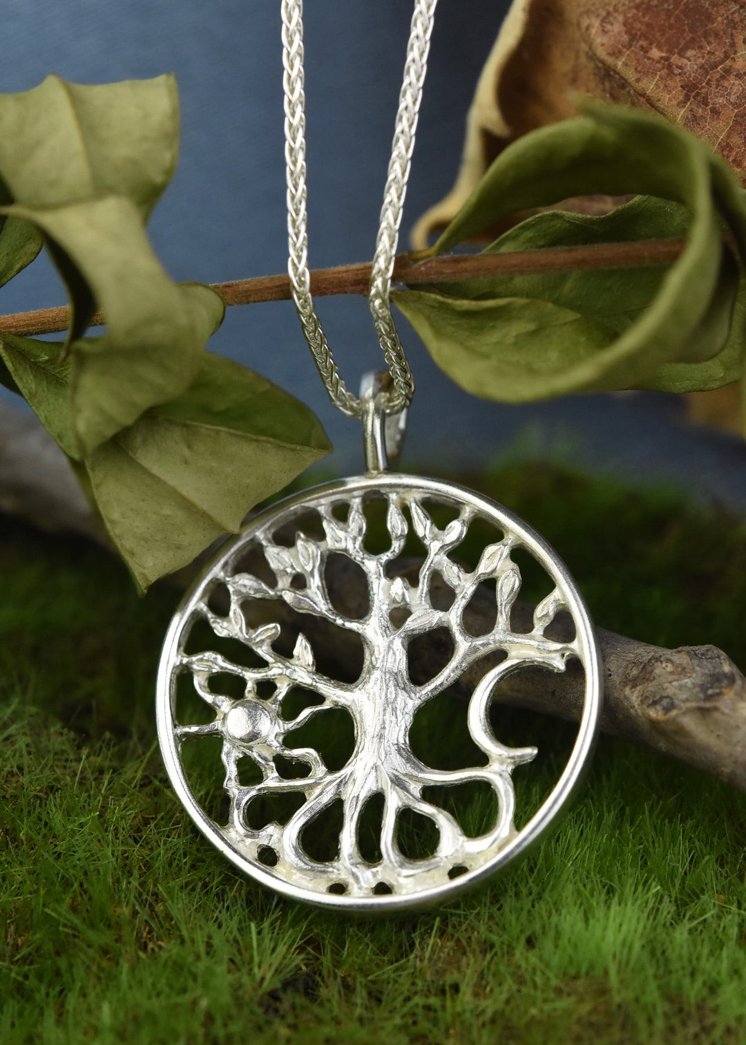 Tree of Life Necklace in Sterling Silver