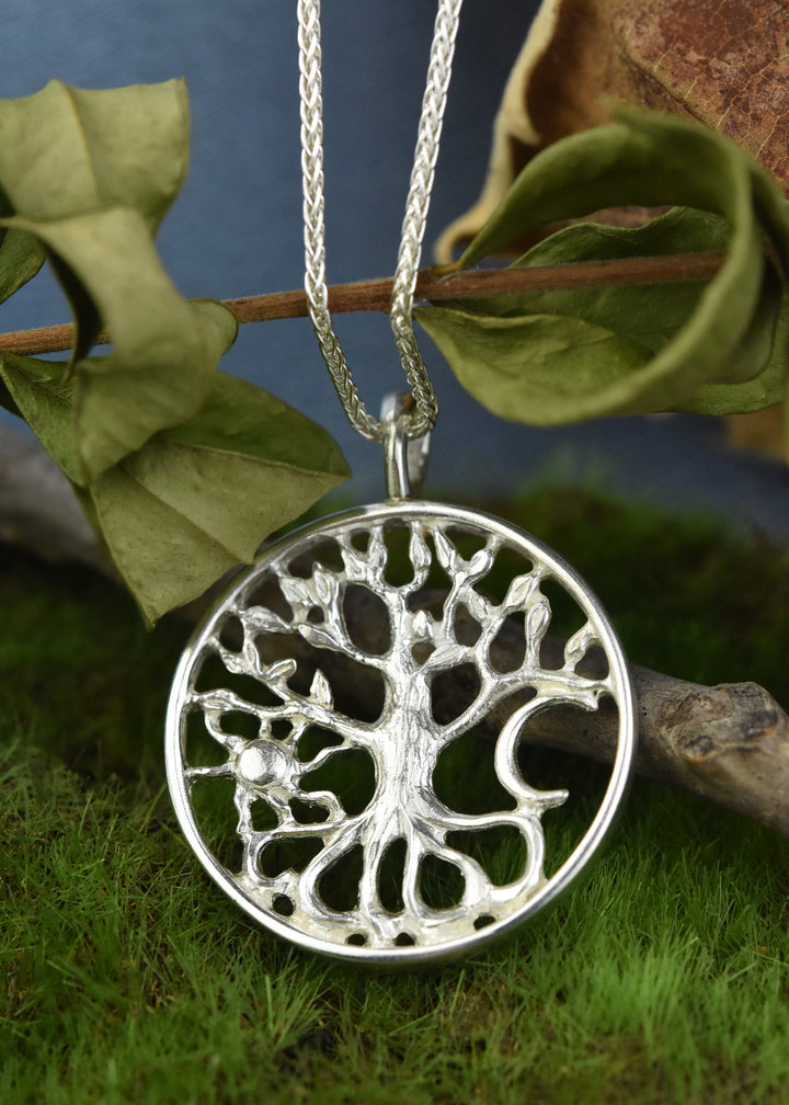 Tree of Life Necklace in Sterling Silver
