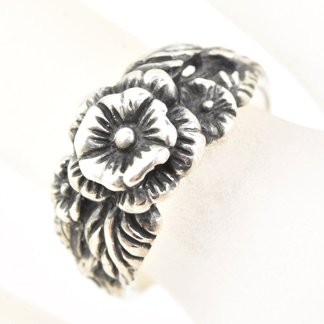 Bloom Ring in Silver