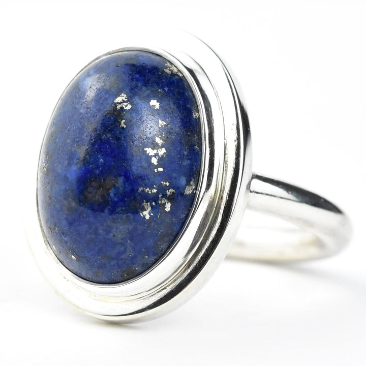 Lapis Lazuli Ring in Sterling Silver